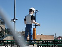 USA - Joliet IL - Joliet Jackhammers Mascot (7 Apr 2009)